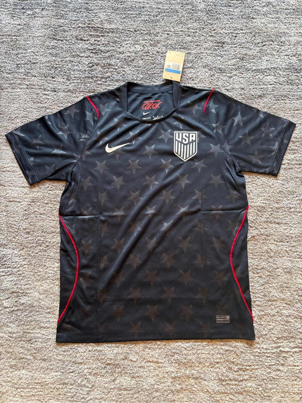 Nike USA Men’s Blue Star soccer team shirt